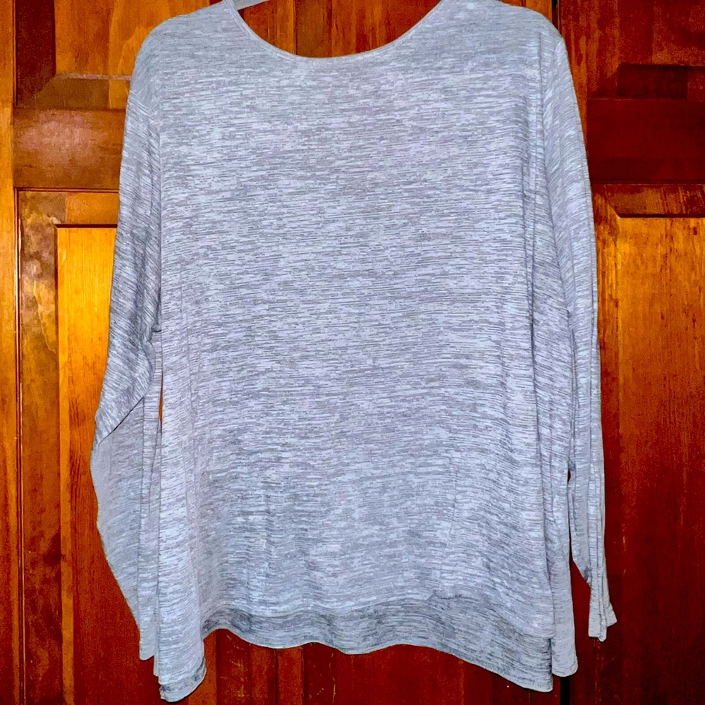 Columbia long sleeve with criss cross back